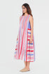 Playpen white printed sleeveless dress