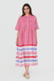 Playpen shirt collar printed dress