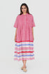 Playpen shirt collar printed dress