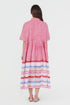 Playpen shirt collar printed dress