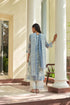 Powder blue kurta set