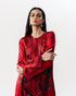 Printed kurta with trouser set