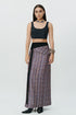 Printed long skirt