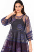 Purple tier dress