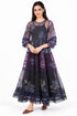 Purple tier dress