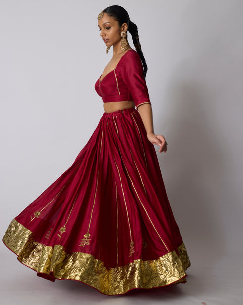 Radha lehenga set