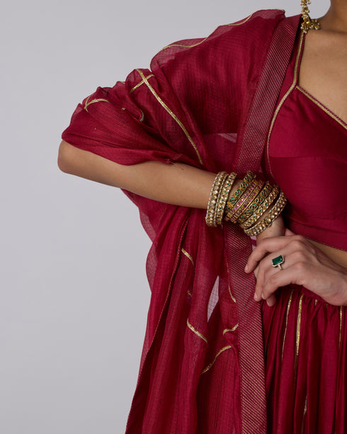 Radha lehenga set