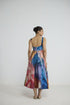 Rainbow garden cherry dress