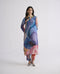 Rainbow garden long kurta set