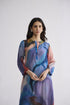 Rainbow garden long kurta set