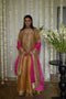 Rangeela hot pink amal organza dupatta