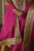 Rangeela hot pink amal organza dupatta