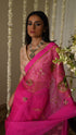 Rangeela hot pink jahan ara sari