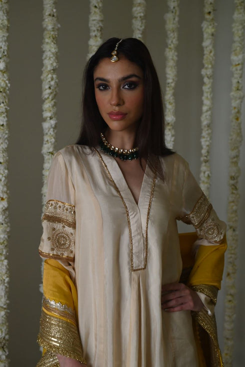 Rangeela ivory Sushma anarkali