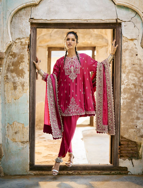 Rani pink tunic set
