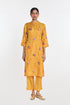 Raqsa mustard kurta set