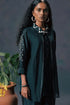 Resonance indigo double layer shirt with pants