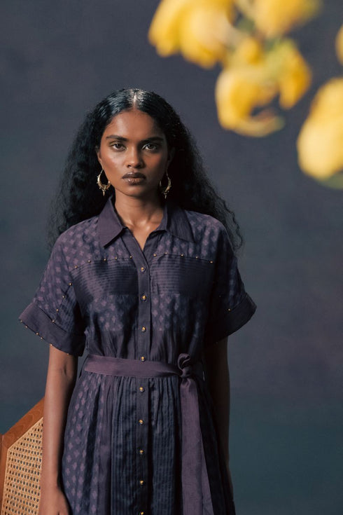 Resonance lavender lace dress