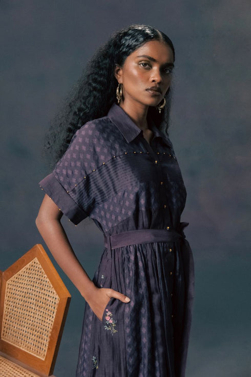 Resonance lavender lace dress