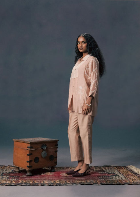 Resonance mocha mousse shirt with pants