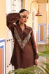 Riwayat brown pintuck co-ord set