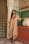 Riwayat ivory and maroon kaftan set