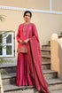 Riwayat pink printed sharara set