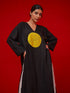 Rock salt black and yellow tunic