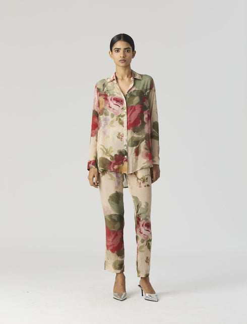 Roma rose beige co-ord set