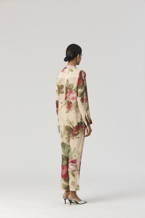 Roma rose beige co-ord set