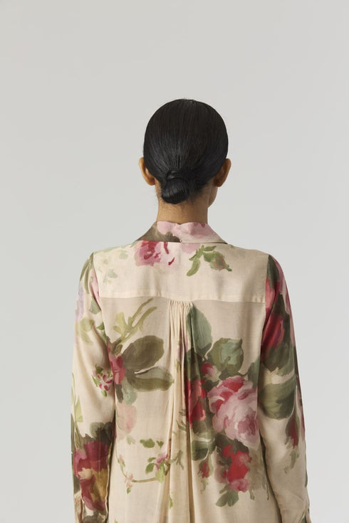 Roma rose beige co-ord set