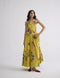 Romy halterneck waistcoat and skirt set