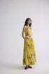 Romy halterneck waistcoat and skirt set