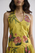 Romy halterneck waistcoat and skirt set