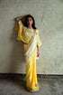 Roop yellow shaded sari