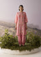 Rose floral panelled kurta