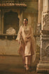 Rose Jaipur beige silk kurta set