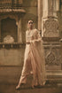 Rose Jaipur beige silk kurta set
