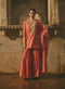 Rose jaipur chanderi red printed sharara set