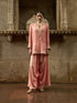 Rose jaipur dhoti and short kurti set