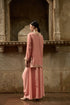 Rose jaipur dhoti and short kurti set