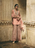 Rose jaipur warm pink sharara set