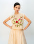 Rose pause bib
