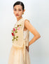 Rose pause bib