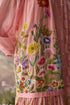 Rose printed dress