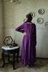 Roshnee princess purple dress