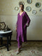 Roshnee purple kaftan set