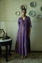 Roshnee purple sashiko anarkali