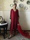 Roshnee red kaftan set