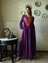 Roshnee vaani purple choga dress
